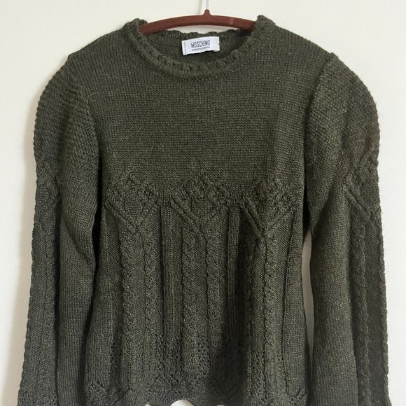 Moschino Sweater (Forest Green) - Picture 1 of 4